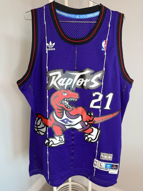adidas Other - NWOT Toronto Raptors Retro CAMBY #21 Basketball Jersey